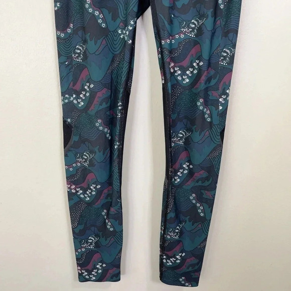 Sweaty Betty Zero  Gravity Run Leggings Japanese Floral Print - Picture 7 of 14